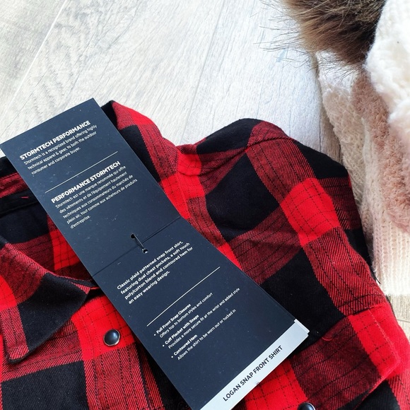 Stormtech Performance Logan snap front plaid shirt - Picture 2 of 9